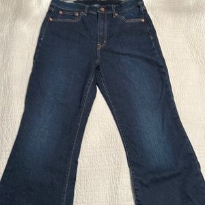 Gap 70's flare high rise